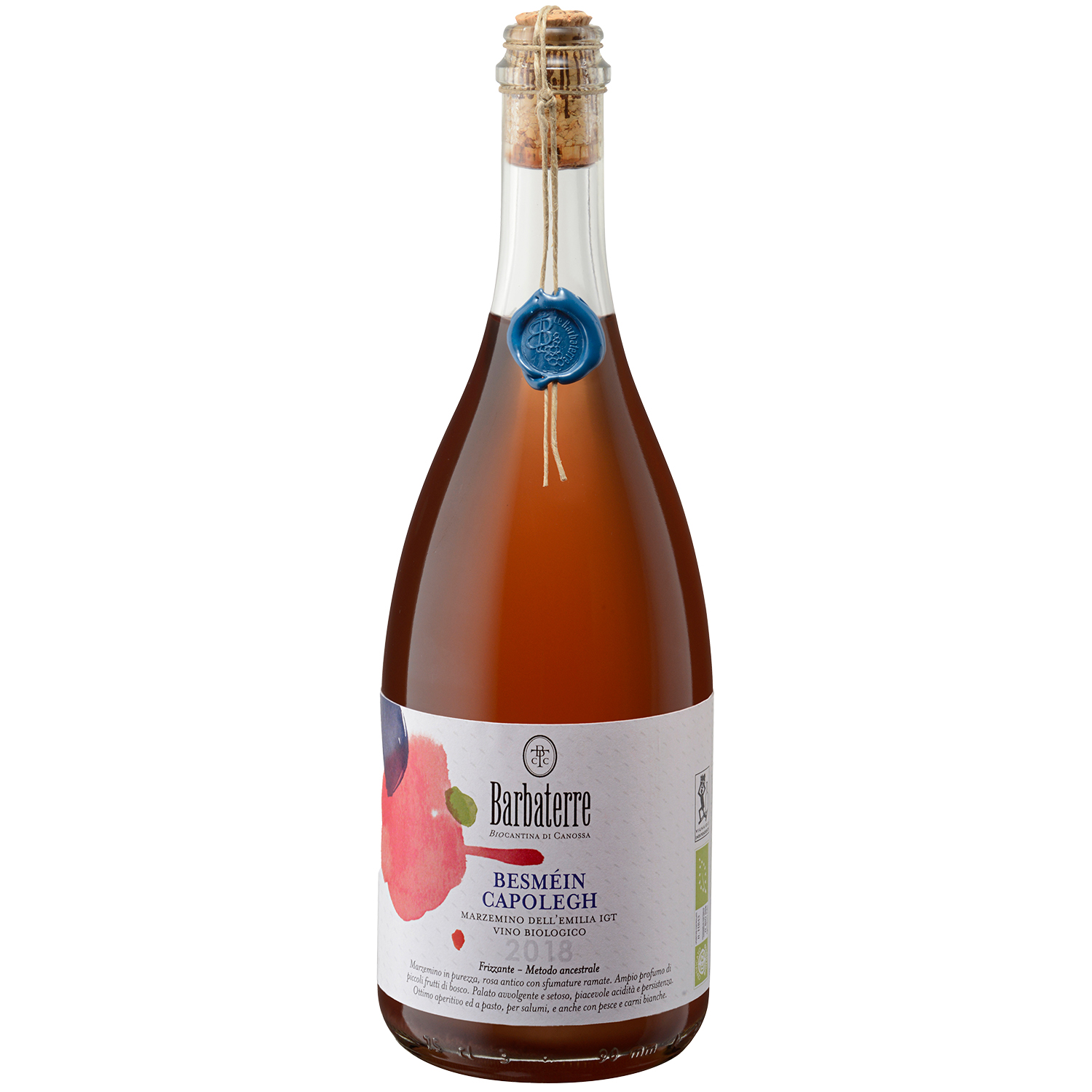 Besmein Capolegh - Vino rosato - Cantina Barbaterre - Emilia Romagna